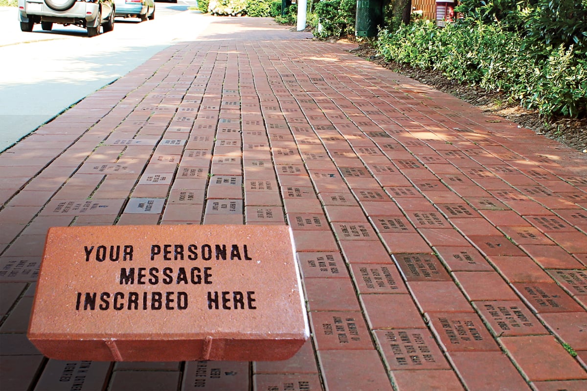 Tribute Gifts - Memorial Brick