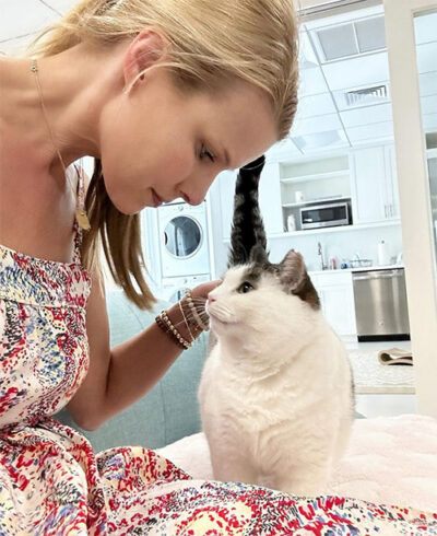 Beth with Miss petunia